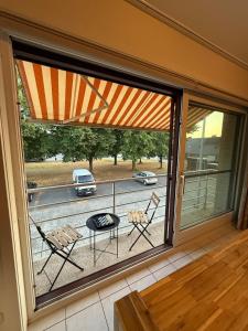 Un balcón o terraza en Cosy apartment in Harelbeke