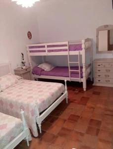 Ένα ή περισσότερα κρεβάτια σε δωμάτιο στο Casa Matías