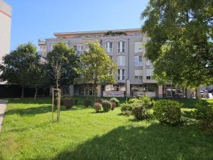 Zahrada ubytování VB City Apartment