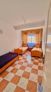 Χώρος καθιστικού στο Seaview Apartments