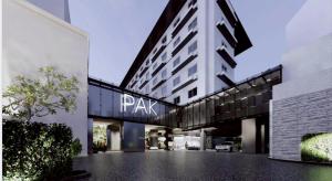 a rendering of a building with a parking lot at AMIS By Sima Thani in Ban Lak Roi