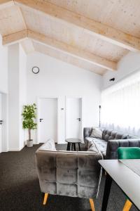 Χώρος καθιστικού στο Malino Resort & Residences - Chalets