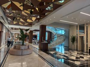 Vstupní hala nebo recepce v ubytování Marion Hotel Erbil + 65 fotografií