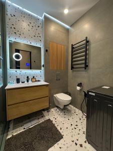 Ένα μπάνιο στο Deluxe Studio U-Tower +36 φωτογραφίες