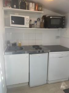 Η κουζίνα ή μικρή κουζίνα στο Studio 25m2 jardin