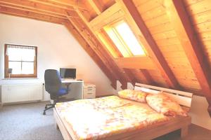 Ένα ή περισσότερα κρεβάτια σε δωμάτιο στο Vacation near Berlin