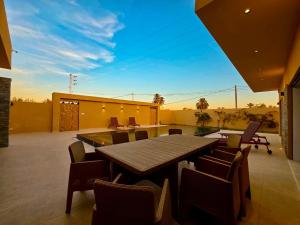 Balkón nebo terasa v ubytování Villa djerba laguna