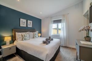 Un pat sau paturi într-o cameră la 3 Bed in Coleford oc-t33298