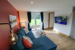 Televiisor ja/või meelelahutuskeskus majutusasutuses Myrtle Cottage, Cotehill, near Carlisle