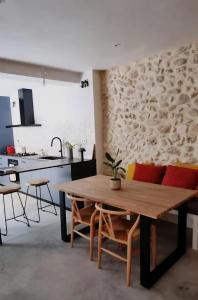 Η κουζίνα ή μικρή κουζίνα στο Casa Lia