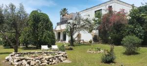 Zahrada ubytování Masseria Il Fondone Up