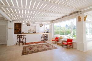 Χώρος καθιστικού στο Masseria Del Saliceto
