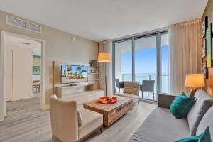 Posezení v ubytování Amazing Apartments At Lyfe Resort & Residences