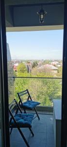 Balkón nebo terasa v ubytování Eforie Escape