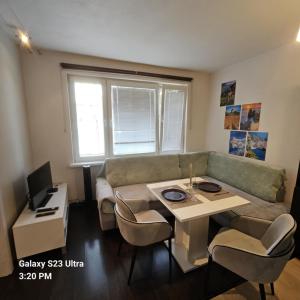 Χώρος καθιστικού στο Apartmán Filip