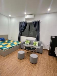 Postel nebo postele na pokoji v ubytování Homstay Tâm Anh