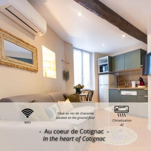 Appartamento con cucina e soggiorno. di Cosy & Chill Appartements - Au cœur du village de Cotignac, en Provence a Cotignac