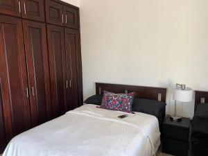 Postel nebo postele na pokoji v ubytování Suite beach and wifi