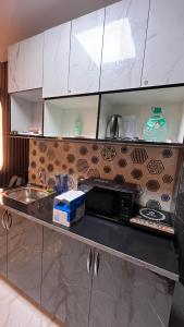 Η κουζίνα ή μικρή κουζίνα στο Jacuzzi calms