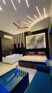 Χώρος καθιστικού στο Jacuzzi calms