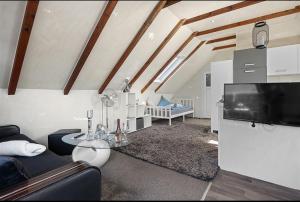 Кухня или мини-кухня в Magaretenhof Apartment 2a
