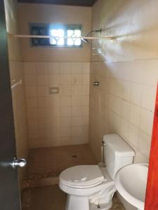 Koupelna v ubytování Punta barco apartments