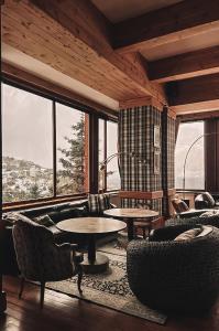 Χώρος καθιστικού στο Hotel Catedral Patagonia Ski & Wellness