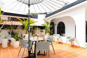 Posezení v ubytování Casa Fiora Laureles
