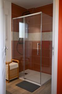 Koupelna v ubytování Gîte Ty Familh, maison familiale en pleine nature