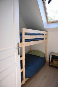 Postel nebo postele na pokoji v ubytování Gîte Ty Familh, maison familiale en pleine nature