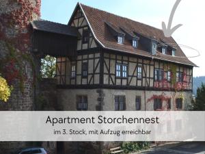 Φωτογραφία από το άλμπουμ του STORCHENNEST - Scandi Style - in der historischen Hinterburg Schlitz - mit Aufzug, Parkplatz & Garten - nahe Fulda und Bad Hersfeld σε Schlitz