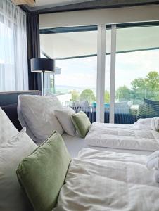 Ένα ή περισσότερα κρεβάτια σε δωμάτιο στο Premium Penthouse