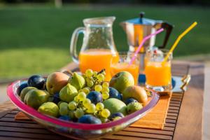 Jídlo v prázdninového domu nebo okolí