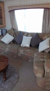 Χώρος καθιστικού στο 8 berth seaside holiday +1 φωτογραφίες