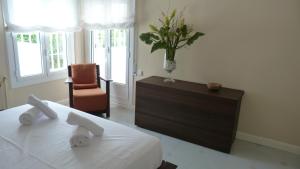 Postel nebo postele na pokoji v ubytování Luxury Beach House