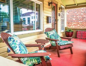 Χώρος καθιστικού στο Boho Bungalow