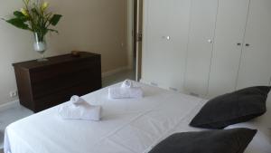 Postel nebo postele na pokoji v ubytování Luxury Beach House