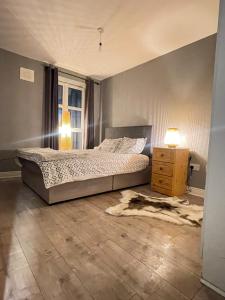 Katil atau katil-katil dalam bilik di Modern Elegant Central Pad With Free Parking