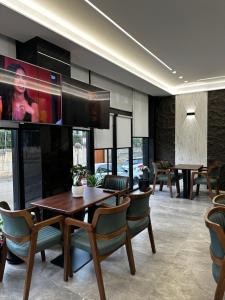 Χώρος καθιστικού στο Hotel Exclusive