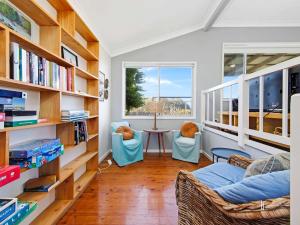 Knihovna v prázdninového domu