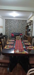 Ruang duduk di Habitación triple