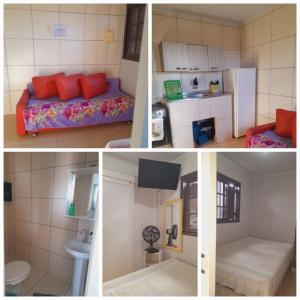 Bilik mandi di Apartamento conjugado