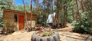 Zahrada ubytování Glamping El Risco
