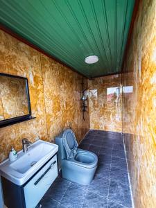 Koupelna v ubytování Rio Skyhouse