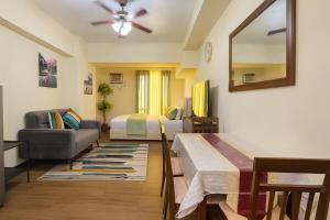 Χώρος καθιστικού στο La Verti Residences 1524