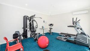 Fitness centrum a/nebo fitness zařízení v ubytování Cape View TwentyTwo