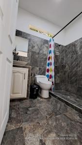 Ένα μπάνιο στο Casa Hotel Villa Sabrosura