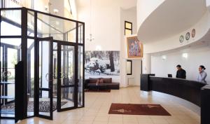 Vstupní hala nebo recepce v ubytování Farah Inn Ifrane + 37 fotografií