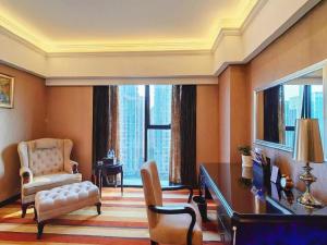 Posezení v ubytování Changsha Hopesky Hotel