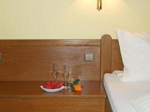 Postel nebo postele na pokoji v ubytování Hotel Beller